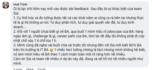 Feedback Season 1